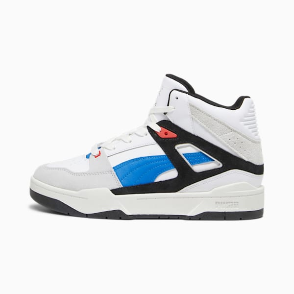 Slipstream Hi Heritage Unisex Sneakers, Puma White-PUMA Team Royal, extralarge-IND