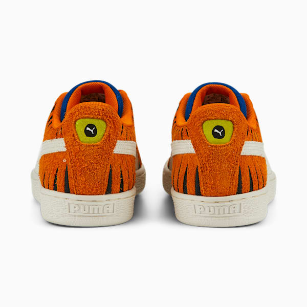 Zapatos deportivos de gamuza PUMA x Tony the Tiger, Flame Orange-Vaporous Gray, extralarge