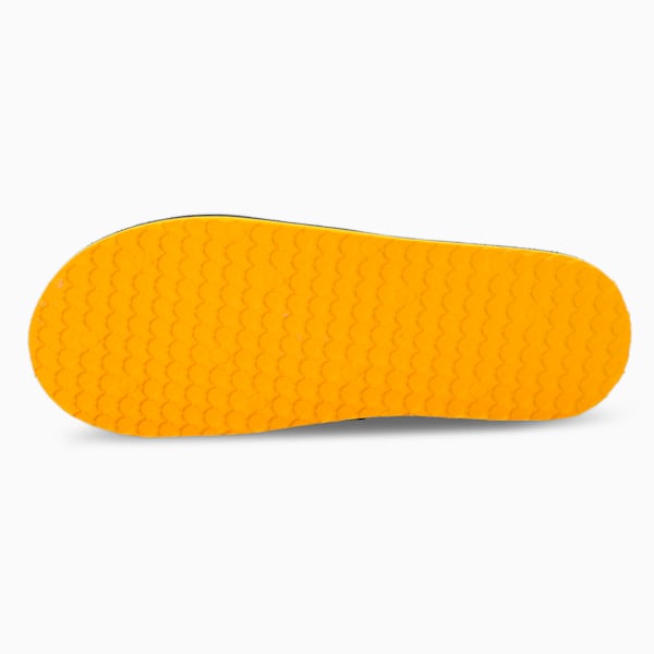 Stellar V6 Men's Slides, Ebony-Spectra Yellow-Puma Silver, extralarge-IND