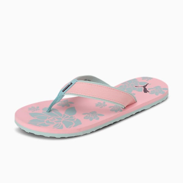 Sofi V2 Women's Flip Flops, Chalk Pink-Grape Wine-Nitro Blue, extralarge-IND