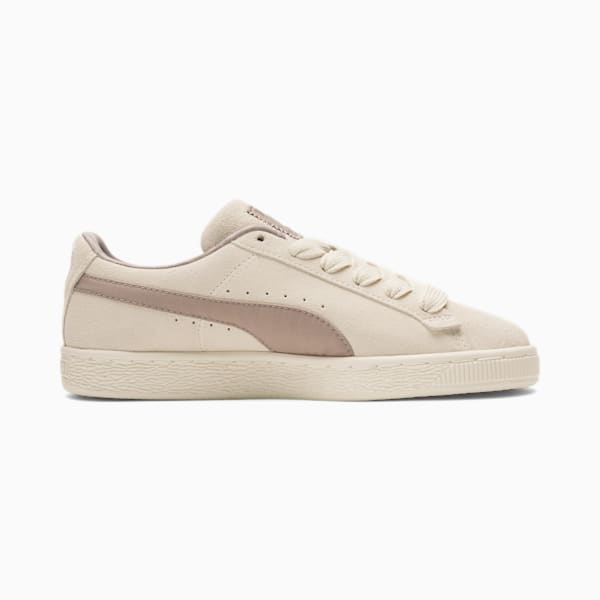 Zapatos deportivos de gamuza PUMA x LAUREN LONDON para mujer, Vanilla Ice-Fungi, extralarge