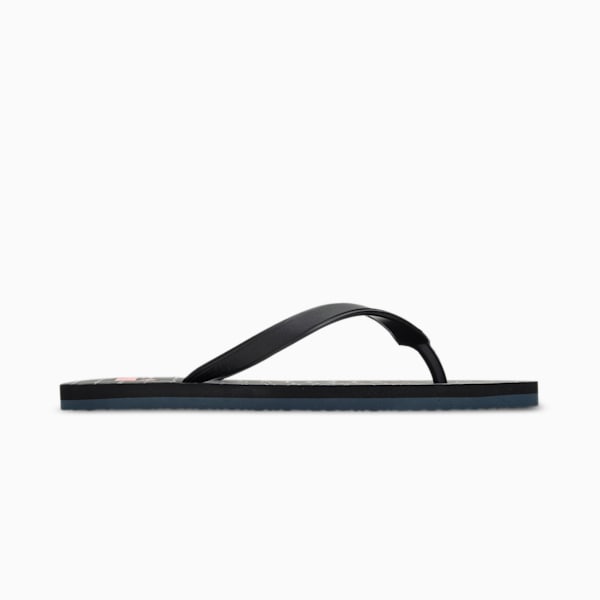 Jog V3 Unisex Flip-Flops, Puma Black-Dark Slate-Neon Citrus, extralarge-IND
