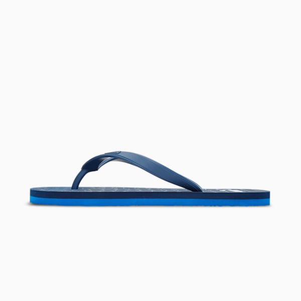 Jog V3 Unisex Flip-Flops, Puma New Navy-Vallarta Blue-Puma White, extralarge-IND
