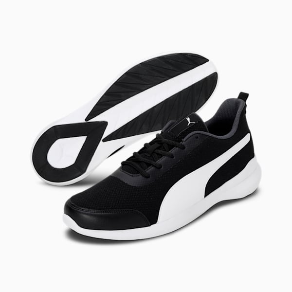 PUMA City Men's Shoes, PUMA Black-PUMA White-Ebony, extralarge-IND