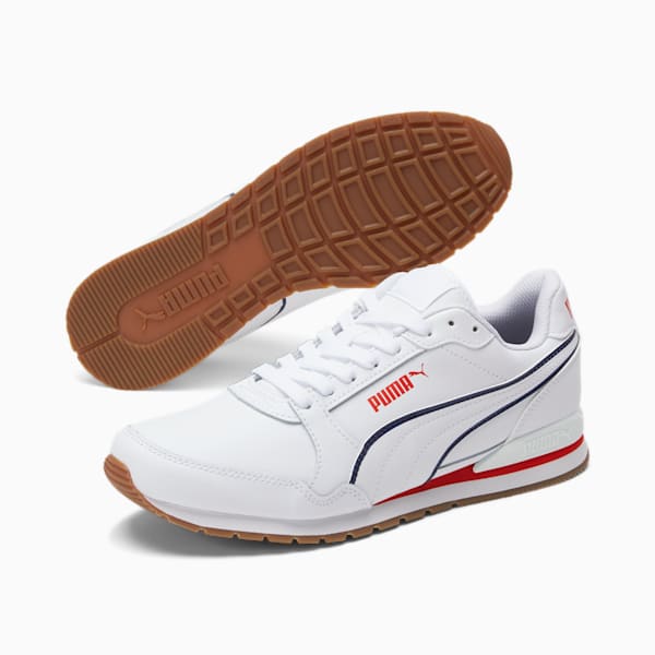 ST Runner v3 Bold Sneaker, Puma White-Peacoat, extralarge