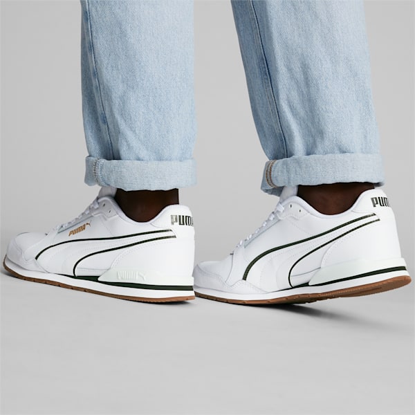 Tenis ST Runner v3 Bold, Puma White-Forest Night, extralarge