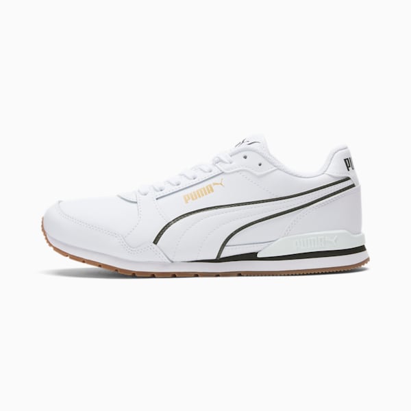 ST Runner v3 Bold Sneaker, Puma White-Forest Night, extralarge