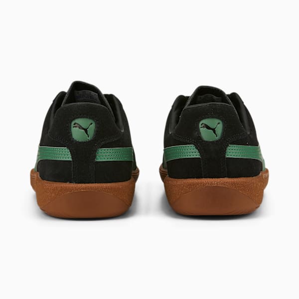ユニセックス プーマ アーミートレーナー スウェード スニーカー, Puma Black-Deep Forest