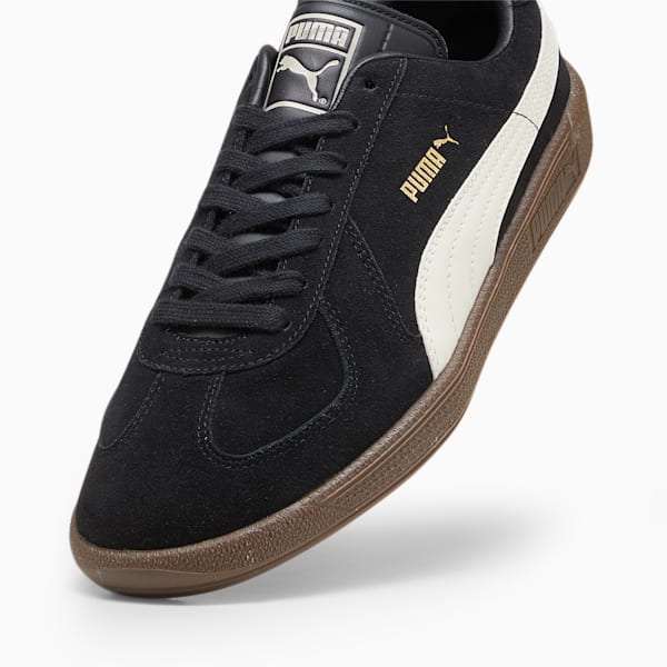 Army Trainer Suede Sneakers, PUMA Black-Alpine Snow, extralarge-GBR