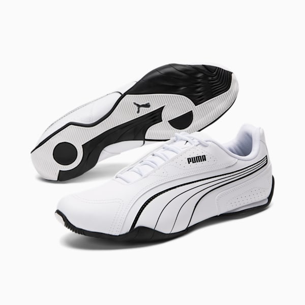 Chaussures Redon Bungee, Puma White-Puma White-Puma Black, extralarge