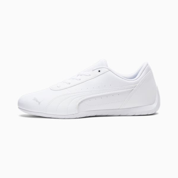 Neo Cat Unlicensed Motorsport Shoes, Puma White-Puma White