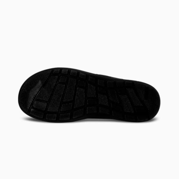 SOFTRIDE Sunny Tie-Dye Women's Flip-Flops, Puma Black-Phlox Pink, extralarge-IND