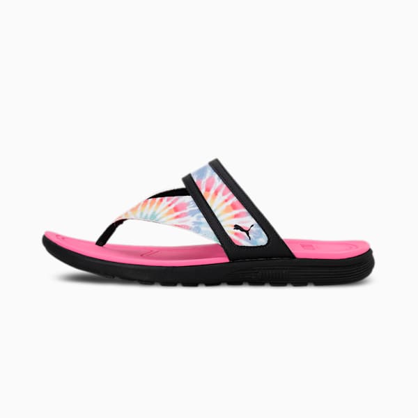 SOFTRIDE Sunny Tie-Dye Women's Flip-Flops | PUMA