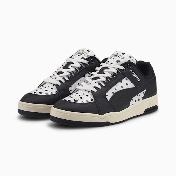 Slipstream Lo Hidden Beast Unisex Sneakers, Warm White-PUMA Black, extralarge-IND