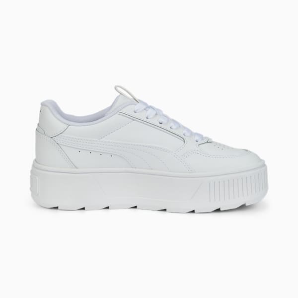 Tenis juveniles Karmen Rebelle, Puma White-Puma White, extralarge
