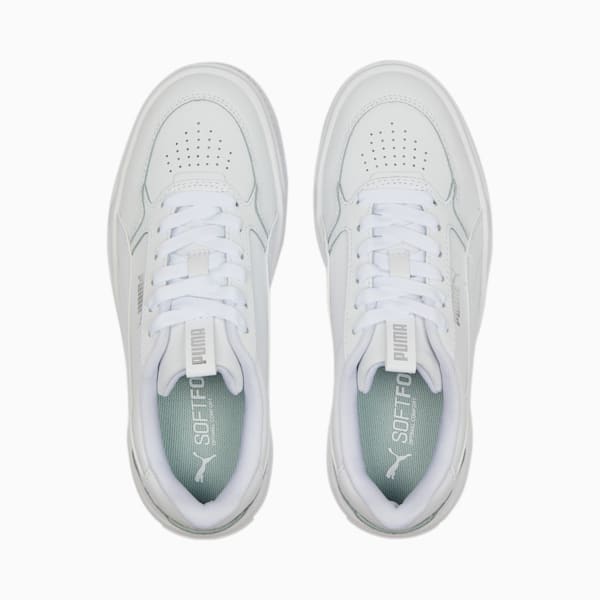 Tenis juveniles Karmen Rebelle, Puma White-Puma White, extralarge