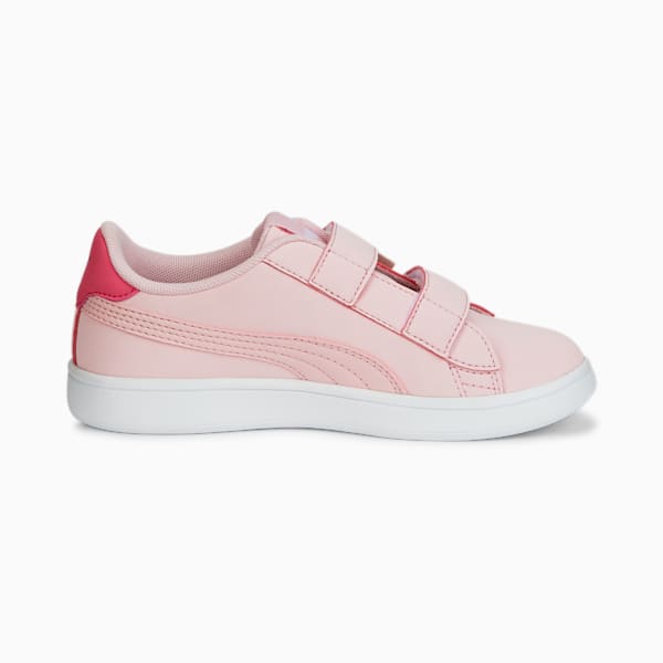 Baskets Smash v2 Butterfly AC Enfant, Almond Blossom-Almond Blossom-Sunset Pink-Puma Silver, extralarge