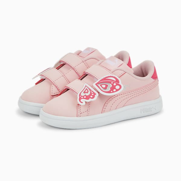 Smash v2 Butterfly AC Sneakers Babies, Almond Blossom-Almond Blossom-Sunset Pink-Puma Silver