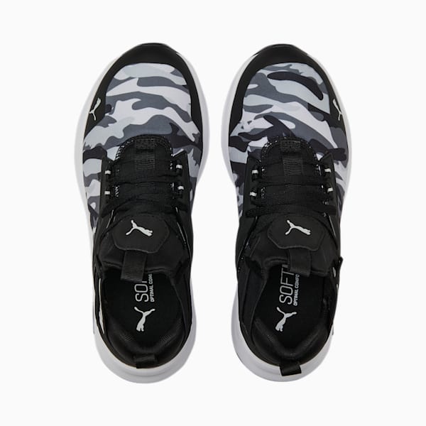 Enzo 2 Refresh Camo Sneakers Youth, Harbor Mist-Puma Black, extralarge-IND