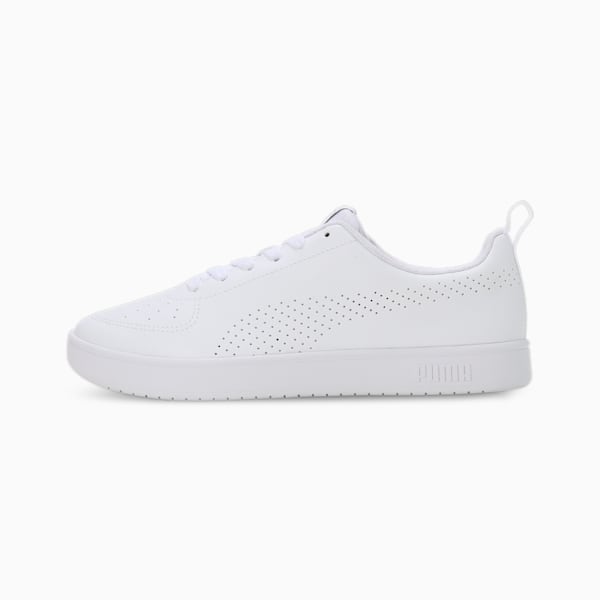 Rickie Perforated Men's Shoes, Puma White-Puma White, extralarge-IND