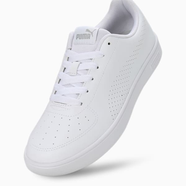 Rickie Perforated Men's Shoes, Puma White-Puma White, extralarge-IND