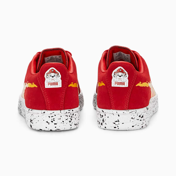 キッズ PUMA x パウ・パトロール スウェードJR スニーカー 22-25cm, High Risk Red-Puma White, extralarge-JPN