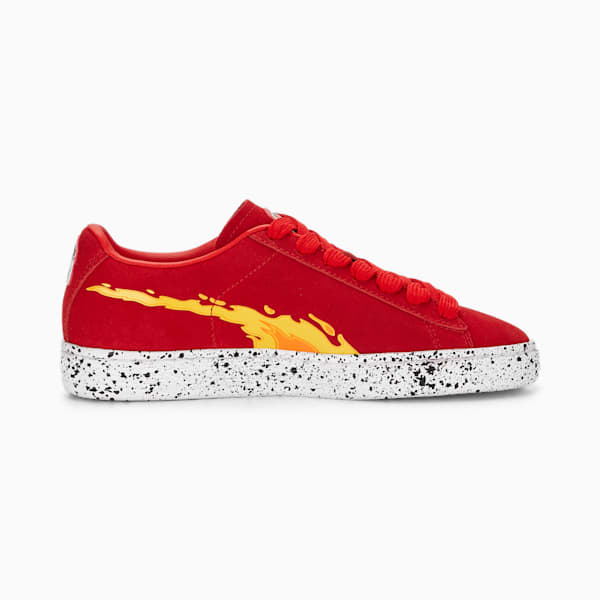 キッズ PUMA x パウ・パトロール スウェードJR スニーカー 22-25cm, High Risk Red-Puma White, extralarge-JPN