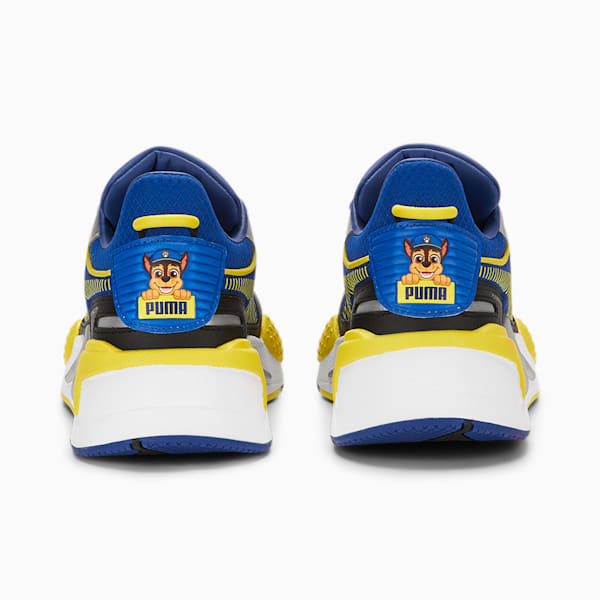 Zapatos deportivos PUMA x PAW PATROL Chase RS-X para niños grandes, Surf The Web-Blazing Yellow