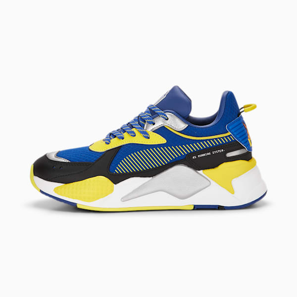 キッズ PUMA x パウ・パトロール RS-X JR スニーカー 22-25cm, Surf The Web-Blazing Yellow, extralarge-JPN