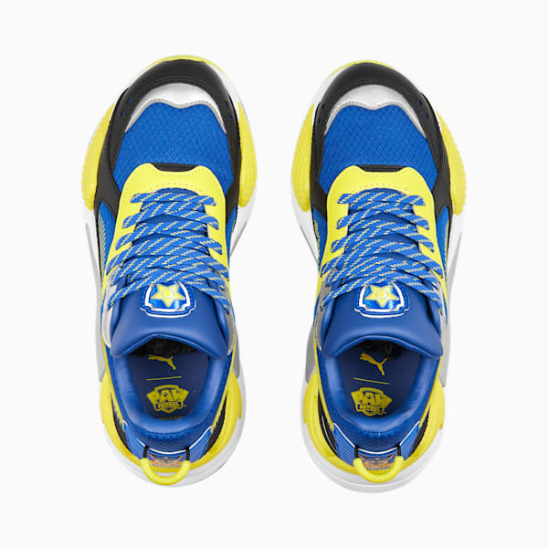 キッズ PUMA x パウ・パトロール RS-X JR スニーカー 22-25cm, Surf The Web-Blazing Yellow, extralarge-JPN