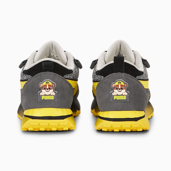 キッズ PUMA x パウ・パトロール ライダー FV スニーカー 17-21cm, CASTLEROCK-Blazing Yellow, extralarge-JPN