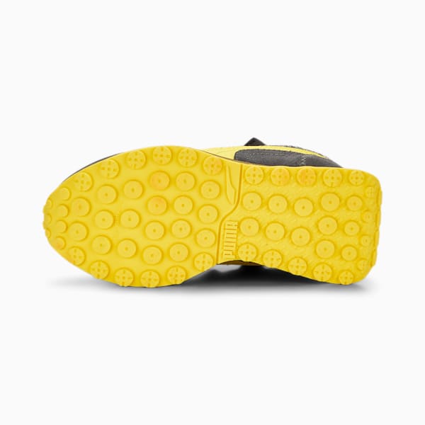 キッズ PUMA x パウ・パトロール ライダー FV スニーカー 17-21cm, CASTLEROCK-Blazing Yellow, extralarge-JPN