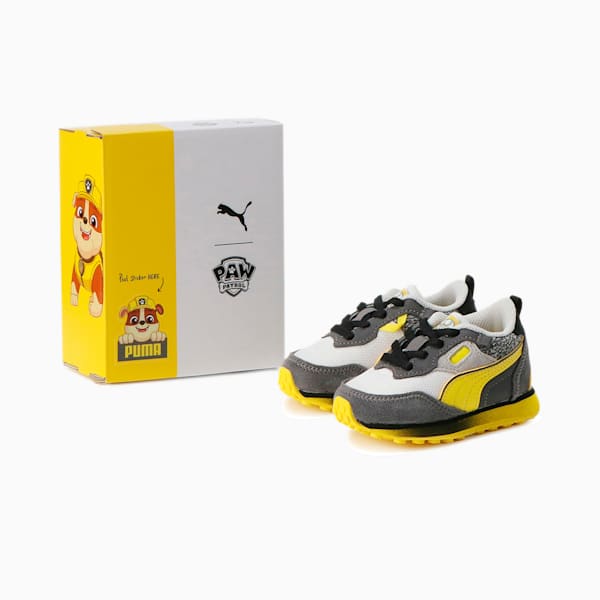 ベビー PUMA x パウ・パトロール ライダー FV スニーカー 12-16cm, CASTLEROCK-Blazing Yellow