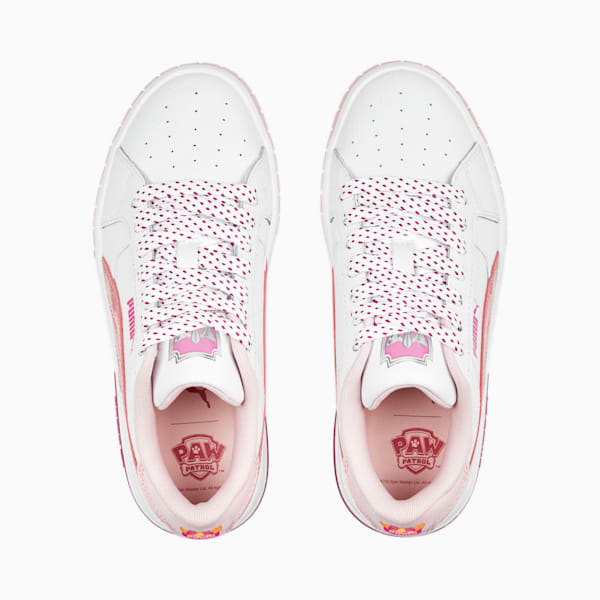 キッズ ガールズ PUMA x パウ・パトロール CALI スター スニーカー 17-21cm, Puma White-Orchid Pink