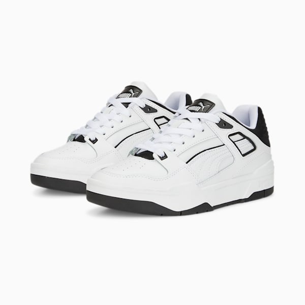 Slipstream Sneakers Youth, Puma White-Puma Black, extralarge-GBR