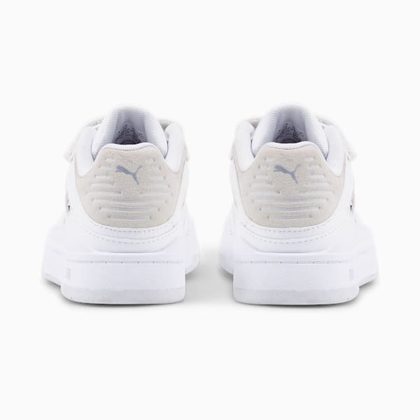 Slipstream Little Kids' Shoes, PUMA White-Feather Gray, extralarge