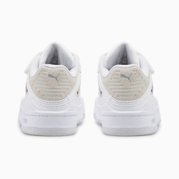 Zapatos Slipstream para bebés, PUMA White-Feather Gray