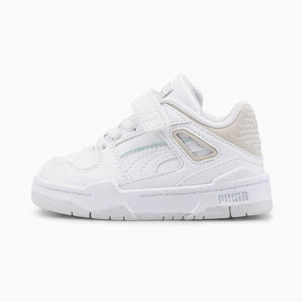 Slipstream Toddlers' Shoes, PUMA White-Feather Gray