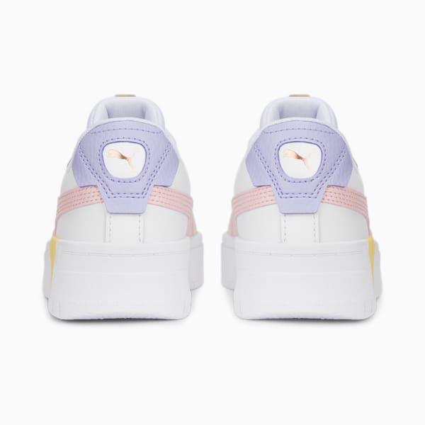 Zapatos deportivos Cali Dream Pastel para niños grandes, Puma White-Pristine-Almond Blossom
