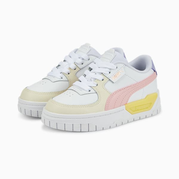 Cali Dream Pastel Sneakers Kids, Puma White-Pristine-Almond Blossom