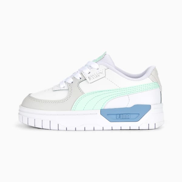 Cali Dream Pastel Little Kids' Sneakers, PUMA White-Minty Burst-Day Dream, extralarge