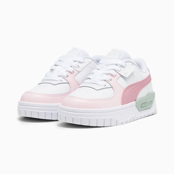 Cali Dream Pastel Little Kids' Sneakers, PUMA White-Future Pink, extralarge