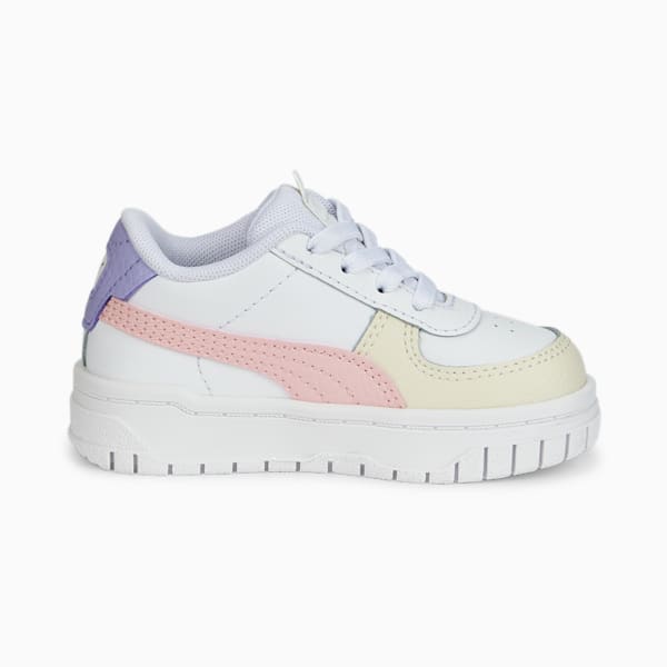 Tenis de cierre alternativo para bebé Cali Dream Pastel, Puma White-Pristine-Almond Blossom, extralarge