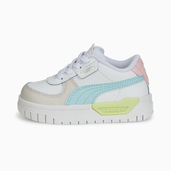 Cali Dream Pastel Toddlers' Shoes, Puma White-Nimbus Cloud-Light Aqua, extralarge