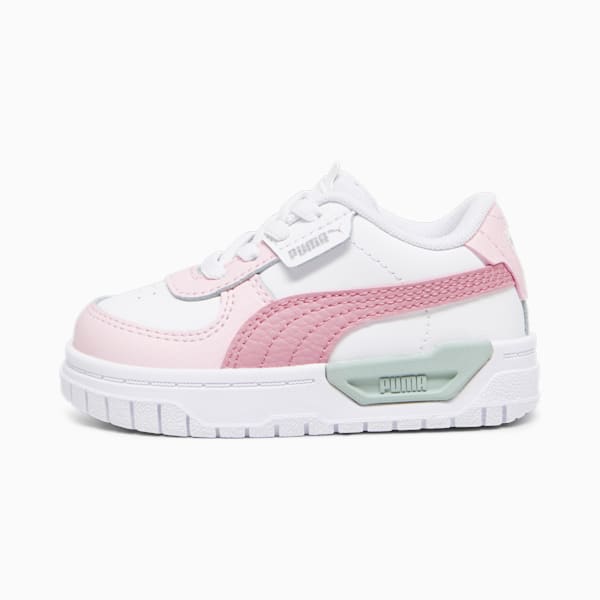 Tenis de cierre alternativo para bebé Cali Dream Pastel, PUMA White-Future Pink, extralarge