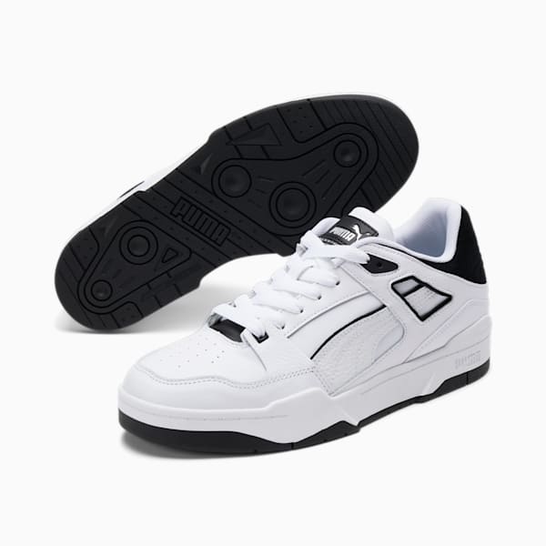 Zapatos deportivos Slipstream para hombre, Puma White-Puma Black