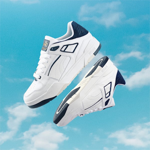 Zapatos deportivos Slipstream para hombre, Puma White-Peacoat-Nimbus Cloud