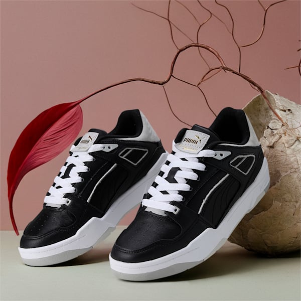 Slipstream Unisex Sneakers, Puma Black-Gray Violet-PUMA White, extralarge-IND