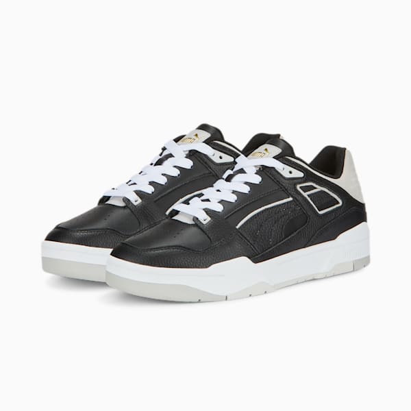 Zapatos deportivos Slipstream para hombre, Puma Black-Gray Violet-PUMA White