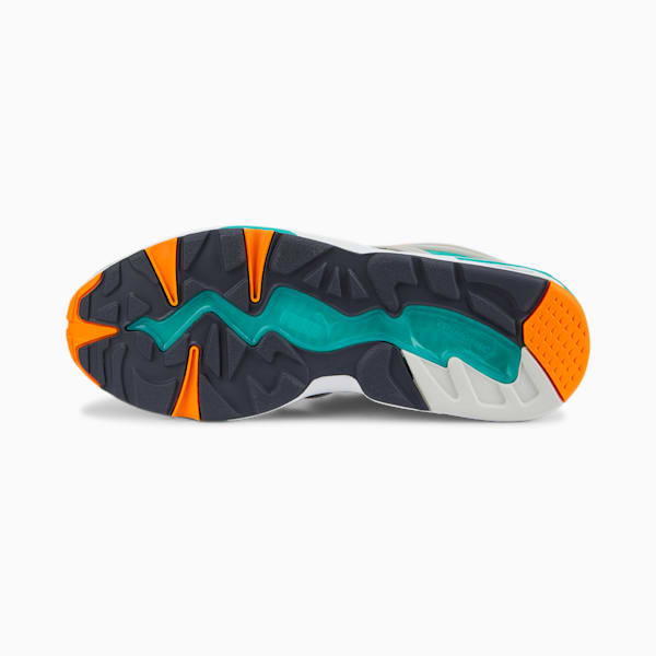 Blaze of Glory Energy Unisex Sneakers, Spectra Green-Vibrant Orange, extralarge-IND